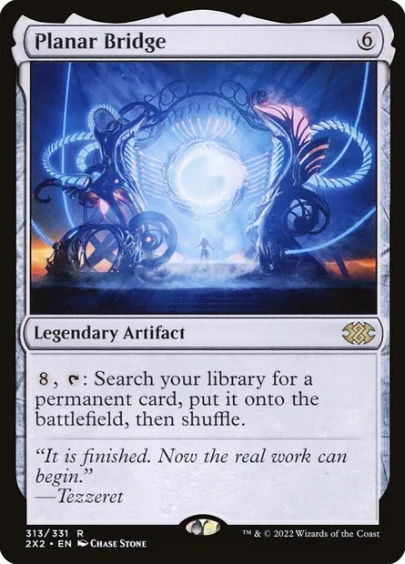 Planar Bridge, Magic card 2X2 313 — Double Masters 2022 set