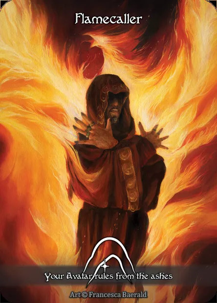 Flamecaller, carte Sorcery PRO 012 — extension Promotional