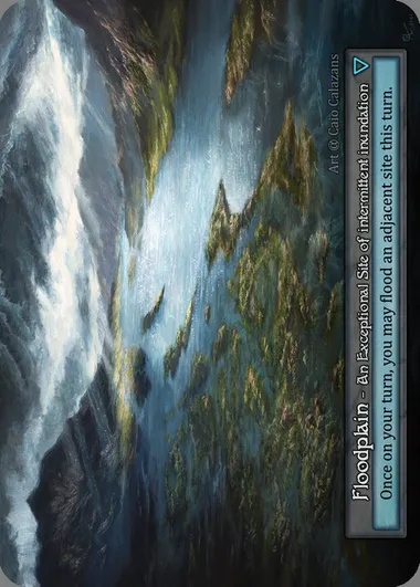 Floodplain, carte Sorcery ALP 359 — extension Alpha