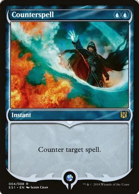 Counterspell, Magic card SS1 4 — Signature Spellbook: Jace set