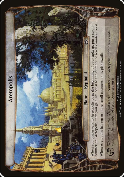 Aretopolis, Magic card OPCA 13 — Planechase Anthology Planes set