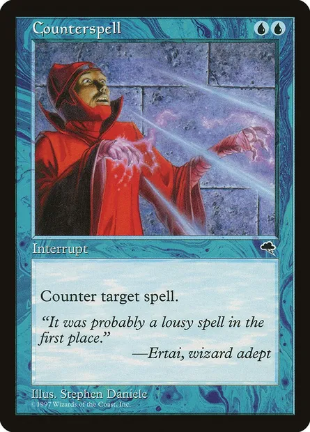 Counterspell, Magic card TMP 57 — Tempest set