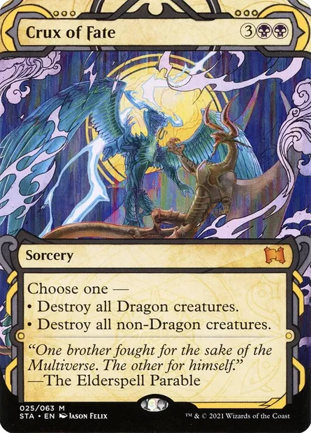 Crux of Fate, Magic card STA 25 — Strixhaven Mystical Archive set