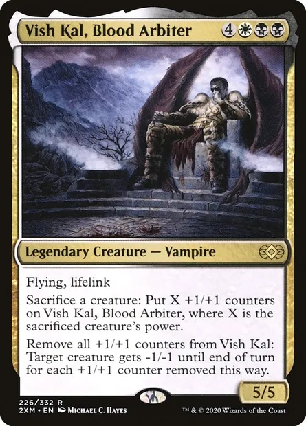 Vish Kal, Blood Arbiter, Magic card 2XM 226 — Double Masters set