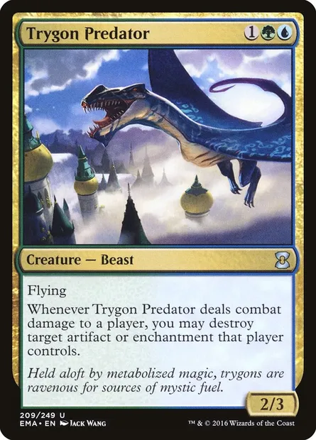 Trygon Predator, Magic card EMA 209 — Eternal Masters set