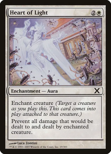 Heart of Light, Magic card 10E 19 — Tenth Edition set
