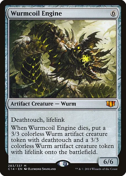 Wurmcoil Engine, Magic card C14 283 — Commander 2014 set
