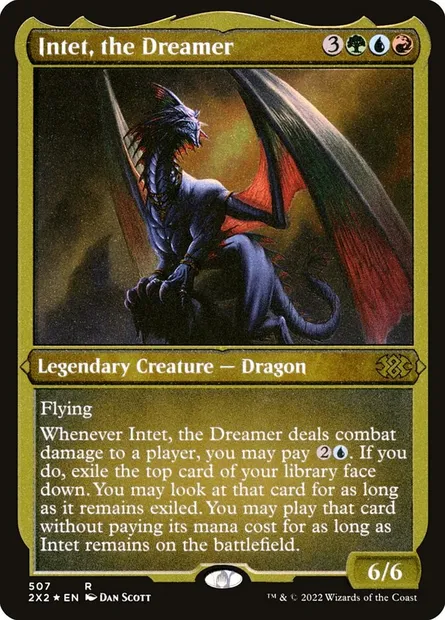 Intet, the Dreamer, Magic card 2X2 507 — Double Masters 2022 set
