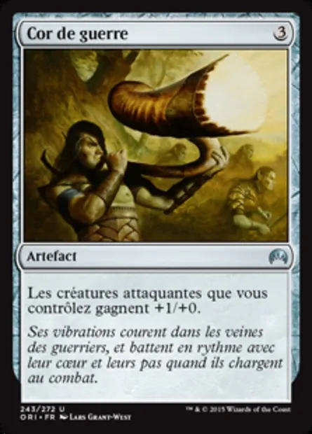 Cor de guerre, carte Magic ORI 243 — extension Magic Origines