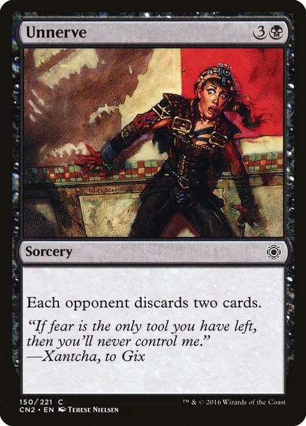 Unnerve, Magic card CN2 150 — Conspiracy: Take the Crown set
