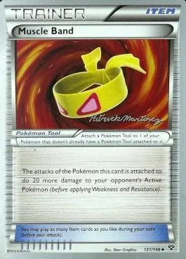 Muscle Band, Pokémon card WCD15 121 — World Championship Decks 2015 set