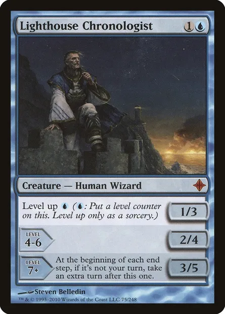 Lighthouse Chronologist, Magic card ROE 75 — Rise of the Eldrazi set