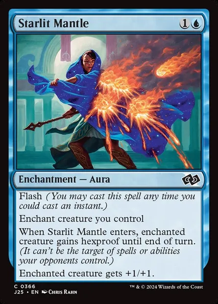 Starlit Mantle, Magic card J25 366 — Foundations Jumpstart set