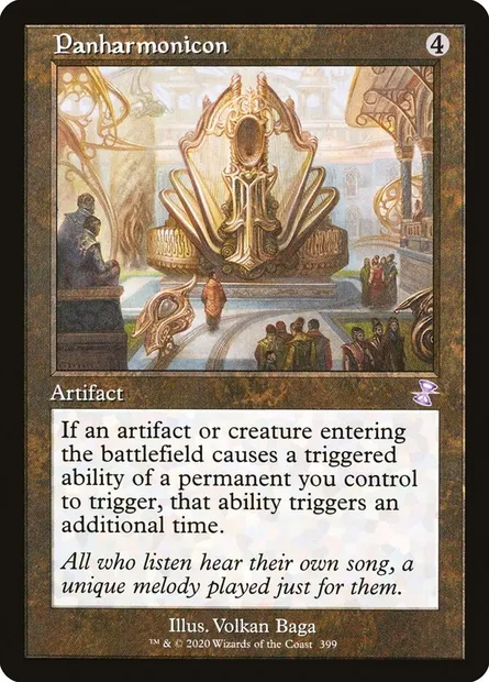 Panharmonicon, Magic card TSR 399 — Time Spiral Remastered set