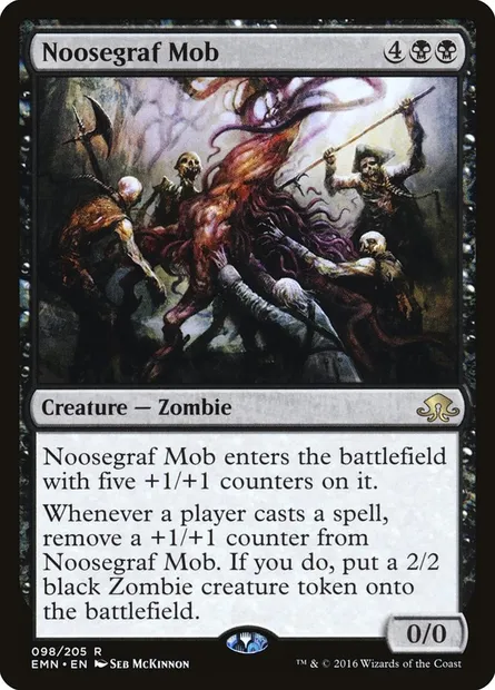 Noosegraf Mob, Magic card EMN 98 — Eldritch Moon set