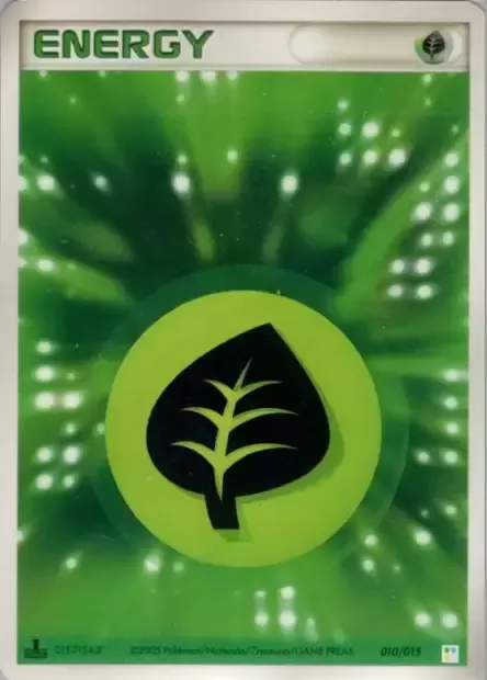 Énergie Plante, carte Pokémon BQDECK 010 — extension Master Kit: Bulbasaur Quarter Deck