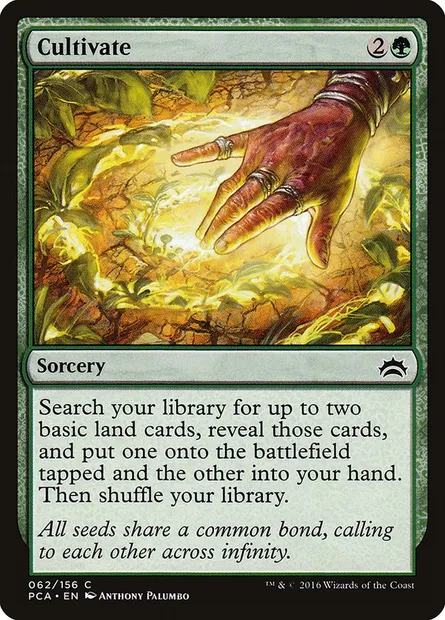 Cultivate, Magic card PCA 62 — Planechase Anthology set