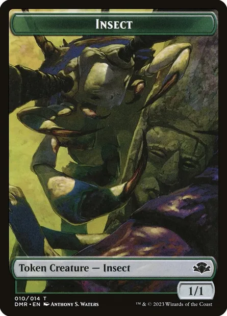 Insect, Magic card TDMR 10 — Dominaria Remastered Tokens set