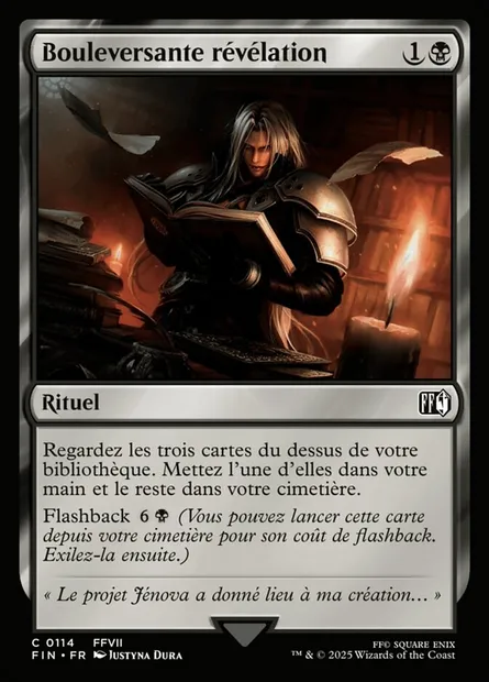 Révélation vindicative, carte Magic FIN 114 — extension Final Fantasy