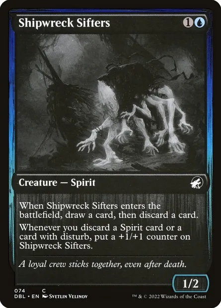 Shipwreck Sifters, Magic card DBL 74 — Innistrad: Double Feature set