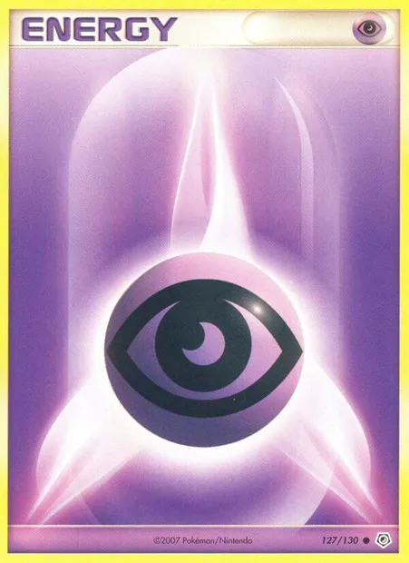 Énergie Psy, carte Pokémon DP 127 — extension Diamant & Perle