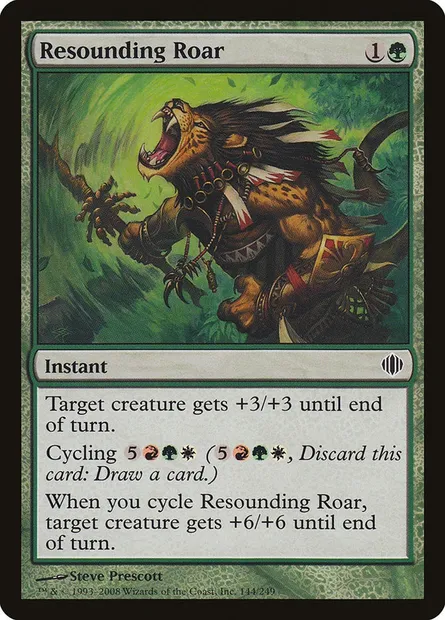 Resounding Roar, Magic card ALA 144 — Shards of Alara set