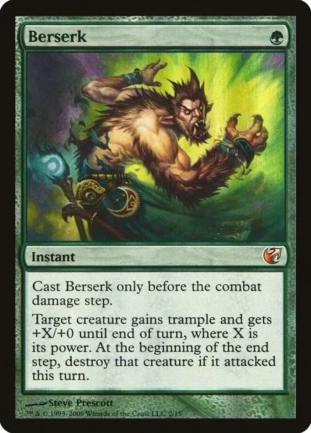 Berserk, Magic card V09 2 — From the Vault: Exiled set