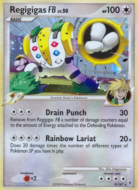 Regigigas FB, Pokémon card SV 9 — Supreme Victors set