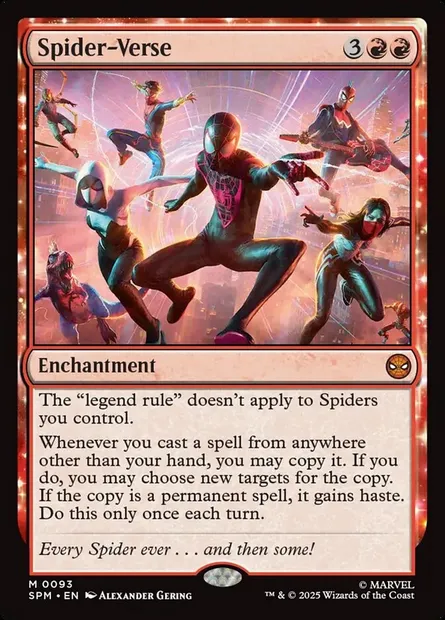 Spider-Verse, Magic card SPM 93 — Marvel's Spider-Man set