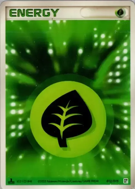 Grass Energy, Pokémon card G-QCP 012 — Grass Quick Construction Pack set