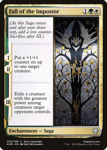 Fall of the Impostor, Magic card KHM 208 — Kaldheim set