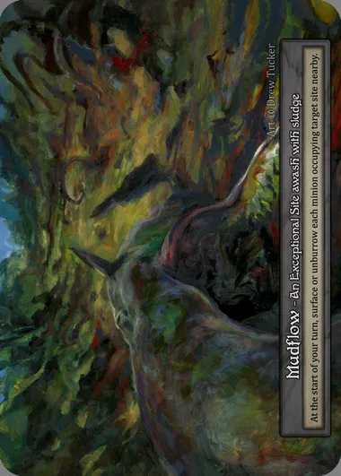 Mudflow, Sorcery card ALP 376 — Alpha set