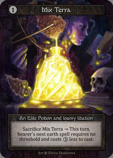 Mix Terra, Sorcery card BET 319 — Beta set