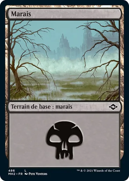 Marais, carte Magic MH2 486 — extension Horizons du Modern 2