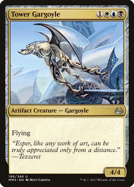 Tower Gargoyle, Magic card MM3 196 — Modern Masters 2017 set
