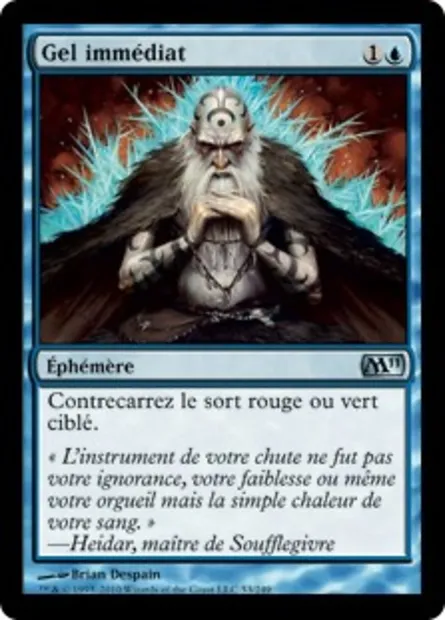 Gel immédiat, carte Magic M11 53 — extension Magic 2011