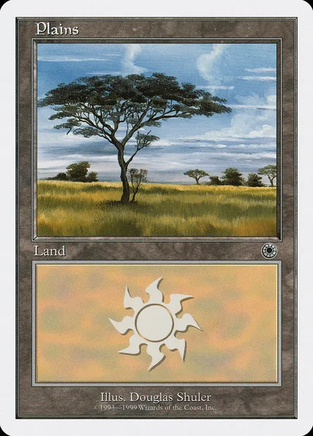 Plaine, carte Magic BRB 128 — extension Battle Royale Box Set