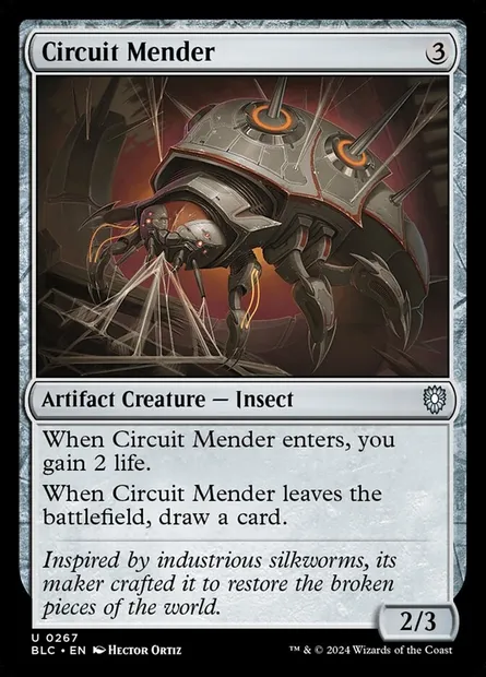 Circuit Mender, Magic card BLC 267 — Bloomburrow Commander set