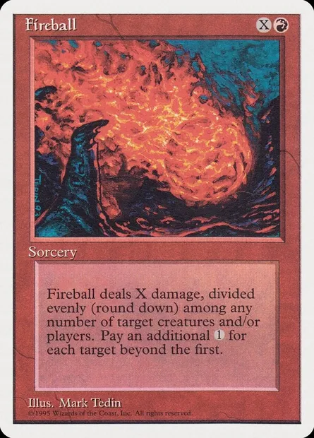 Fireball, Magic card RQS 31 — Rivals Quick Start Set set
