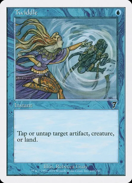 Bascule, carte Magic 7ED 107 — extension Septième Edition