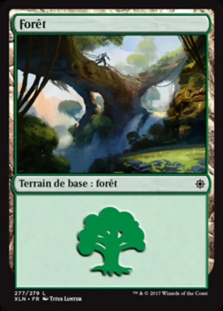 Forêt, carte Magic XLN 277 — extension Ixalan
