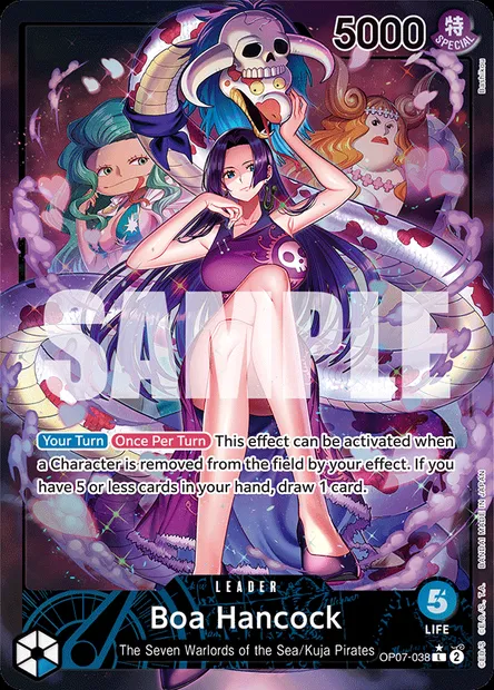 Boa Hancock, One Piece card OP07-038 — 500 YEARS IN THE FUTURE set