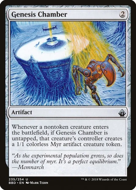 Genesis Chamber, Magic card BBD 235 — Battlebond set