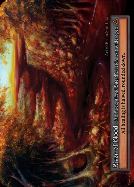 River of Blood, Sorcery card PRO 065 — Promotional set