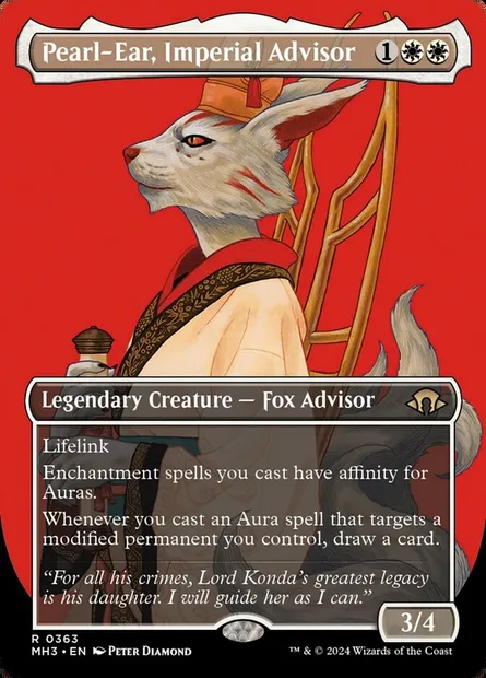 Pearl-Ear, Imperial Advisor, Magic card MH3 363 — Modern Horizons 3 set