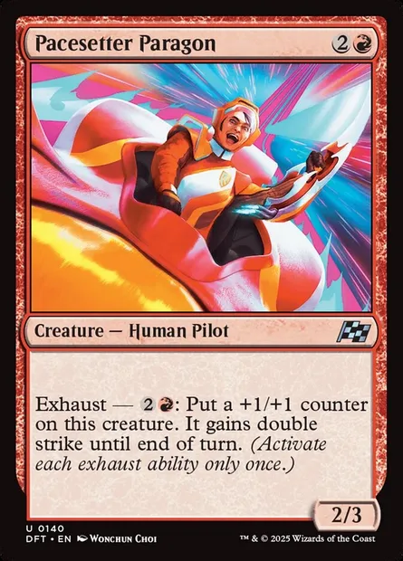 Pacesetter Paragon, Magic card DFT 140 — Aetherdrift set