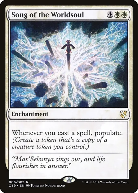 Song of the Worldsoul, Magic card C19 6 — Commander 2019 set