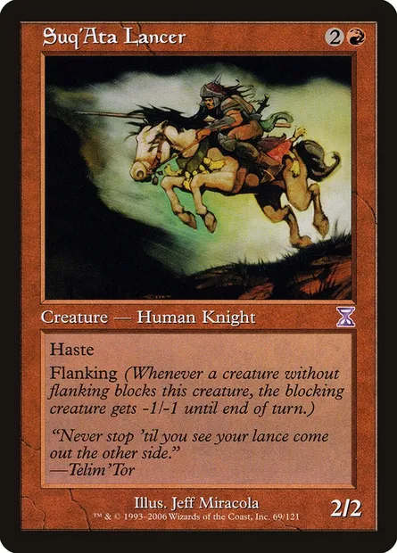 Lancier souk'ata, carte Magic TSB 69 — extension Time Spiral Timeshifted