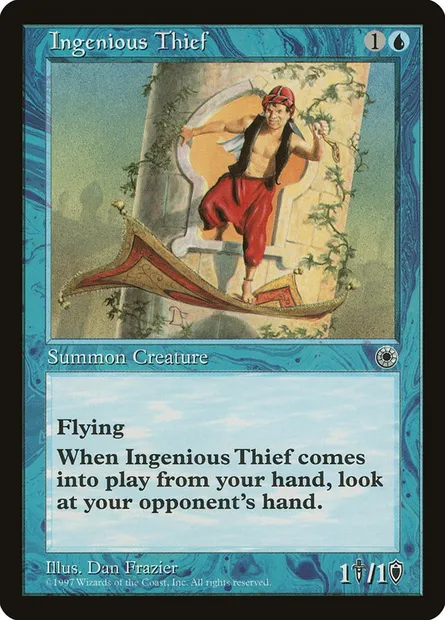 Ingenious Thief, Magic card POR 58 — Portal set