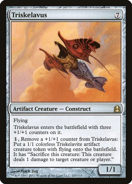 Triskelavus, Magic card CMD 263 — Commander 2011 set